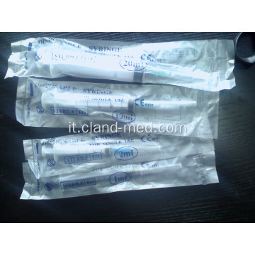 3 parti Luer Slip Siringhe monouso Medical Injection